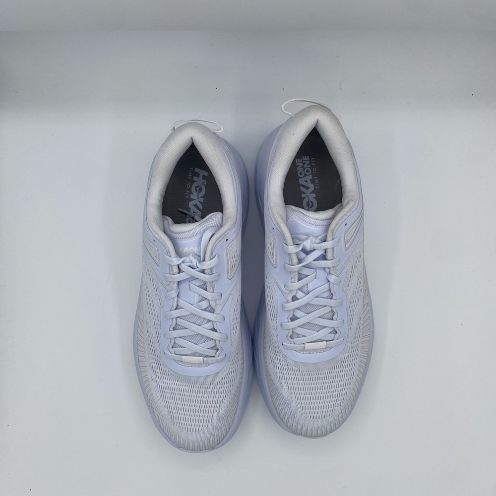 Hoka One Men's 11M Bondi 7 Running Shoes White 1110518 New In Box - Picture 3 of 8